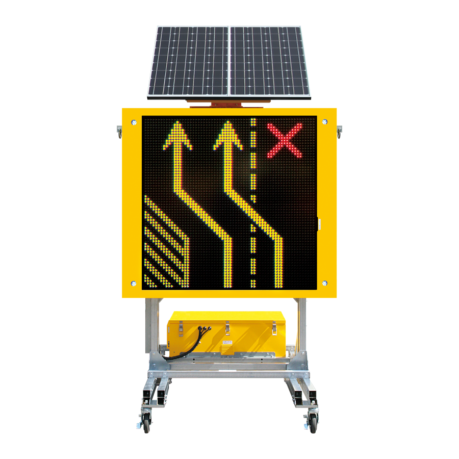ソーラー式カラーサインライト SO-3216RG 16面（昇降式）