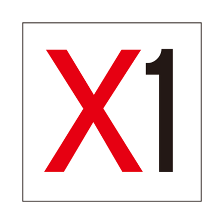 通り芯標識 X （小）