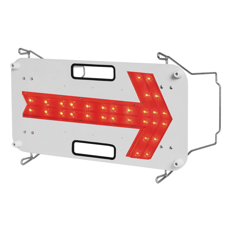 自発光式矢印板（LED）RC-A1 アルミ