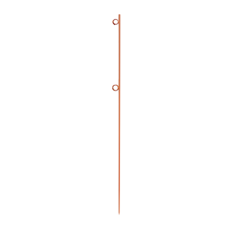 ロープガイド 鉄ピン 直径12×1500mm