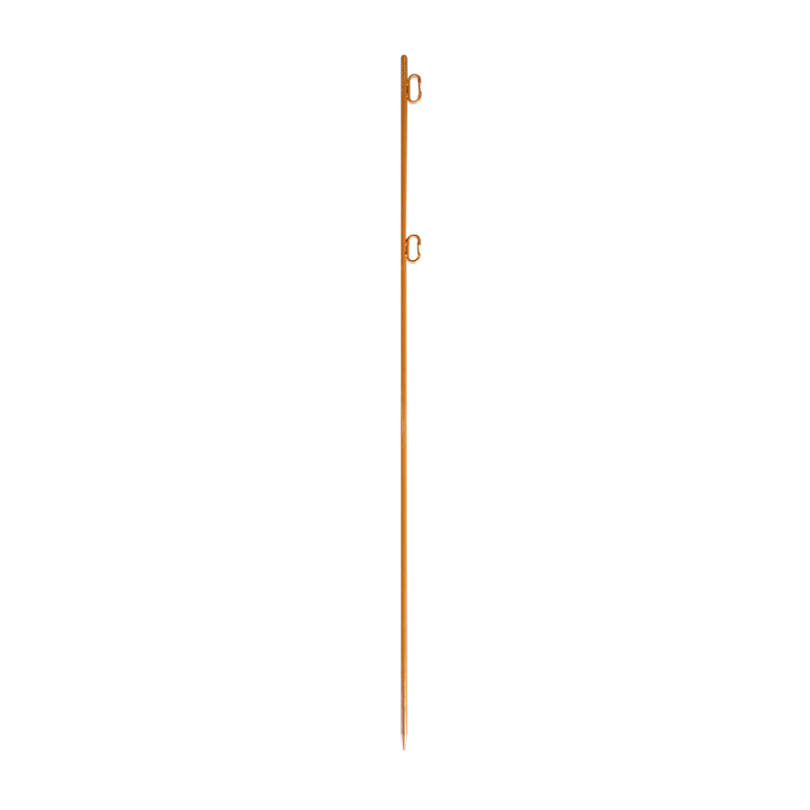 ロープガイド 鉄ピン 直径14×1500mm ワンタッチ式 参考画像 - 1