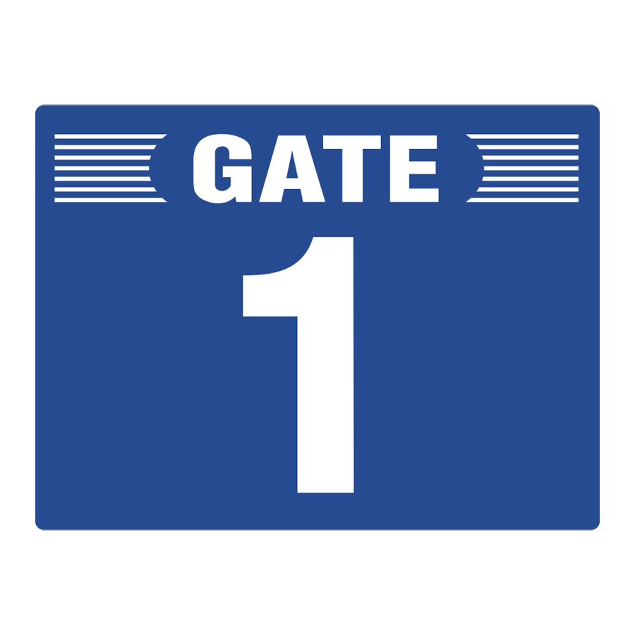 ゲート表示板　305-300 GATE1