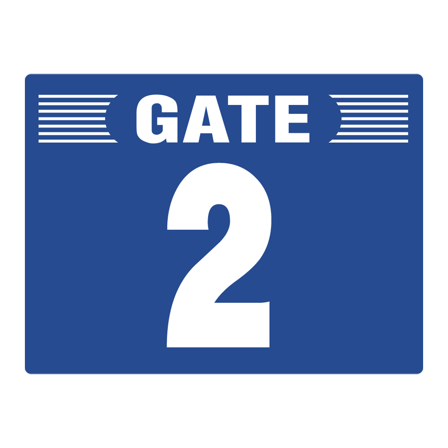 ゲート表示板　305-301 GATE2 参考画像 - 1