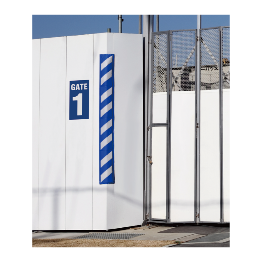 コーナークッション 反射　青白 2M 参考画像 - 2