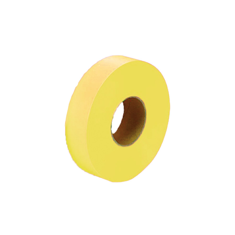 マーキングテープ 50ｍ巻 黄 30mm幅