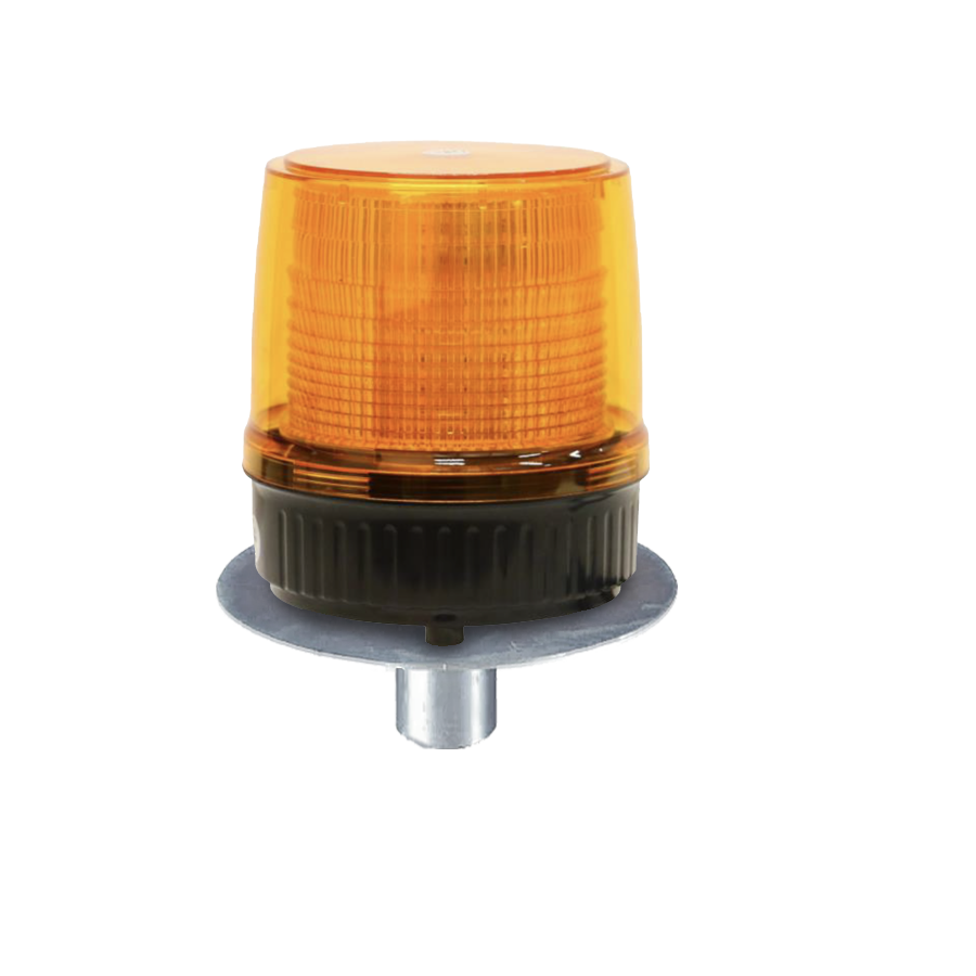 回転灯SF-C118AC(黄)　皿付
