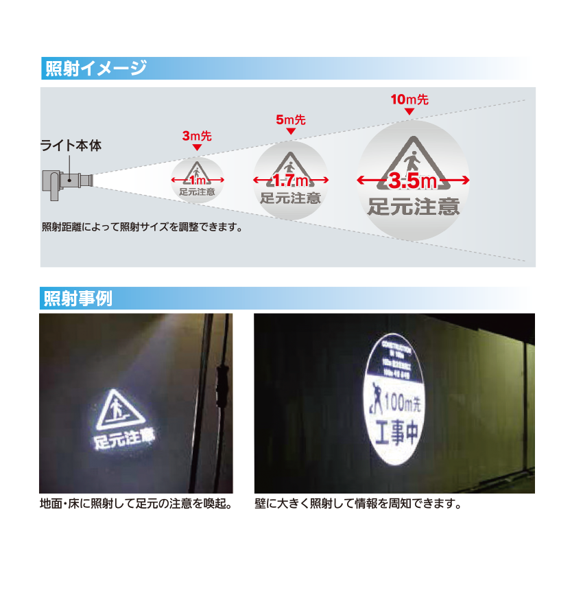 LEDサインプロジェクターライト 参考画像 - 2