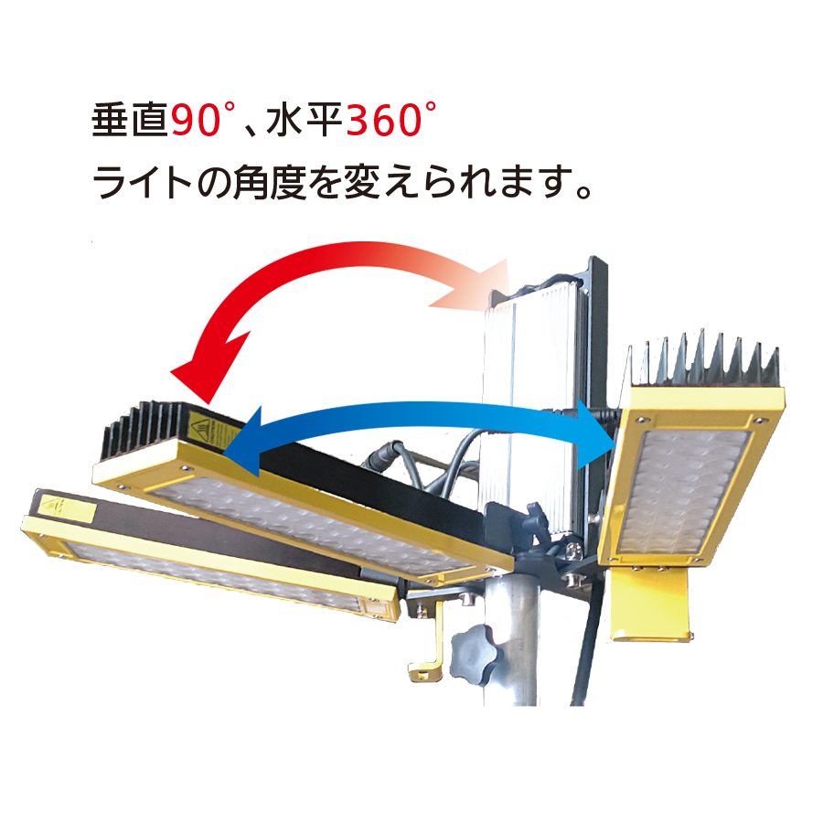 LEDフラッドライトLL360三脚付 参考画像 - 3
