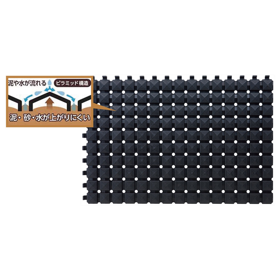 ぬかるみ対策マット　250×250