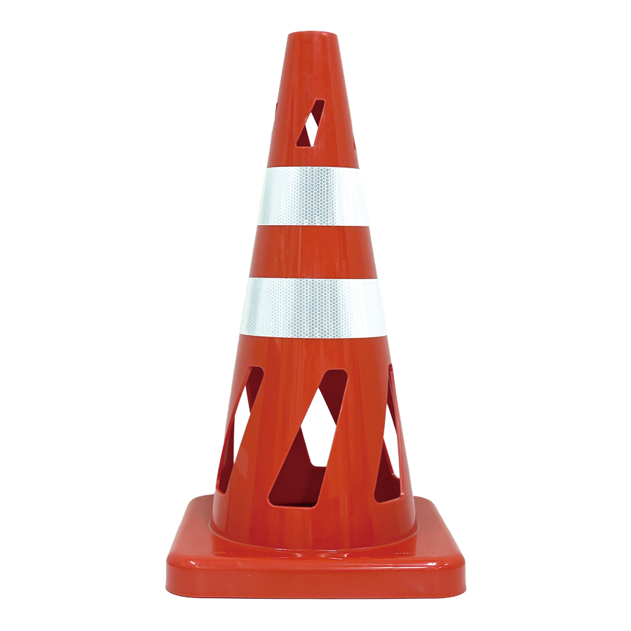 セーフティーホールコーン　レッド