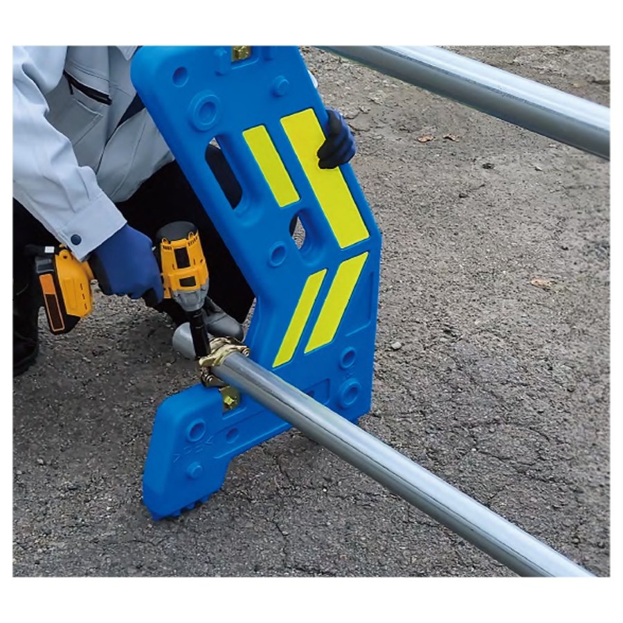 L(エル)ラクガード(青)高輝度黄反射付 参考画像 - 3