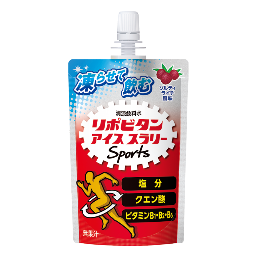 リポビタンアイススラリーSports　ソルティライチ風味（無果汁）