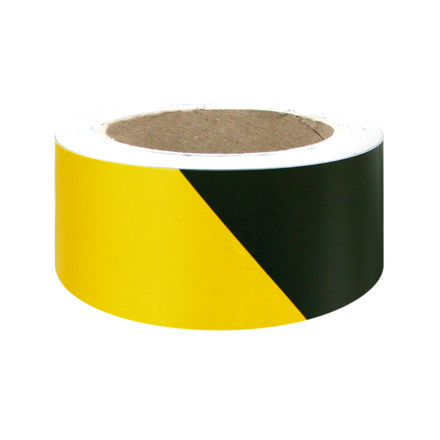 ダイヤテープ 黄黒 （反射）10m 幅45mm 参考画像 - 1