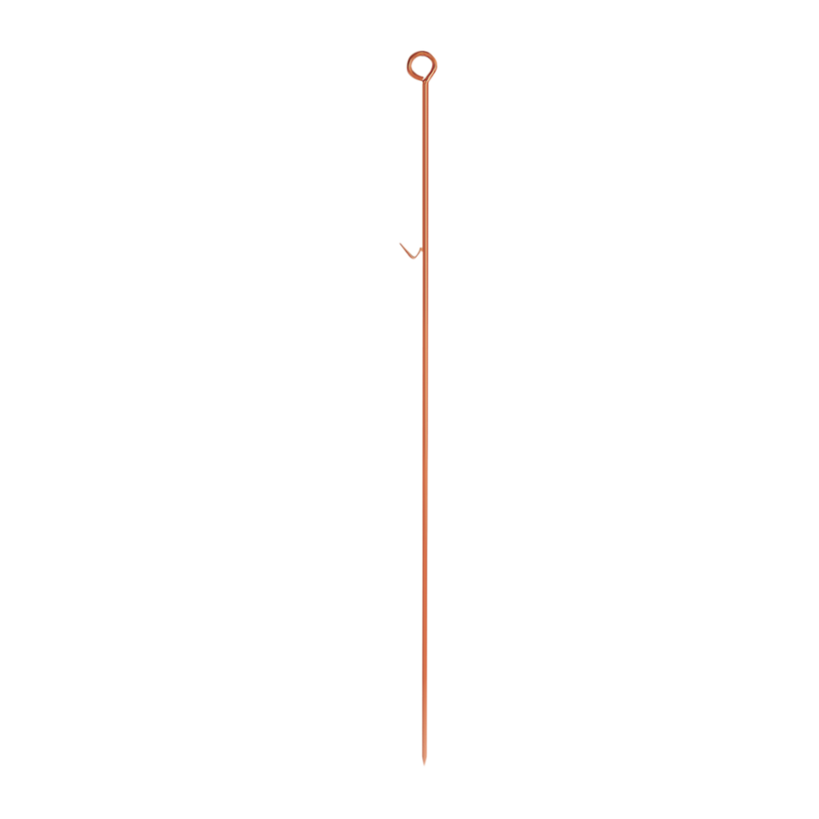 ロープガイド 鉄ピン 直径16×1500mm
