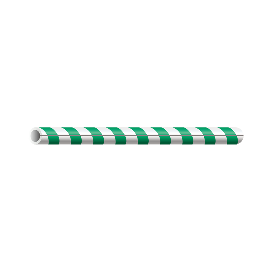サントラクッション（単管用） 緑白1M 参考画像 - 1