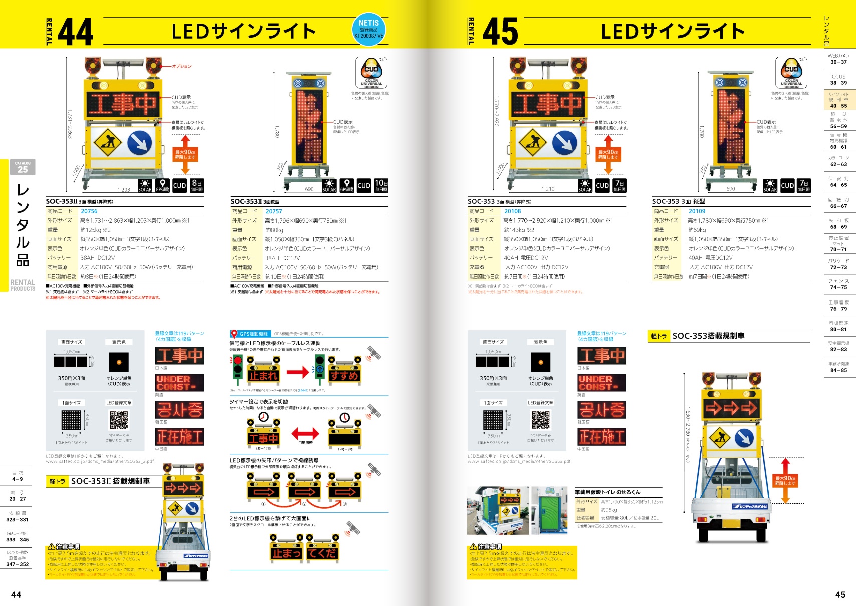 総合カタログ25レンタル品